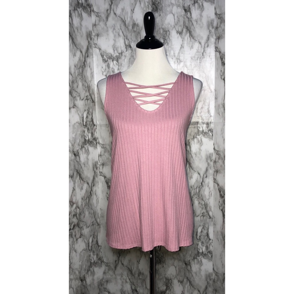 NWOT Plus Size Ribbed Tank Top